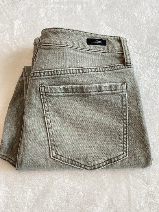 Liverpool Denim - Liverpool Straight Leg Jean High Rise Ankle Size 8 29 Gray Black